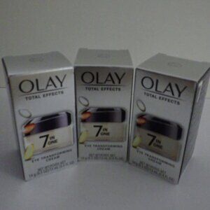 Olay 3 Packs Total Effects 7-In-One Eye Transforming Cream Hydrates 14 g New